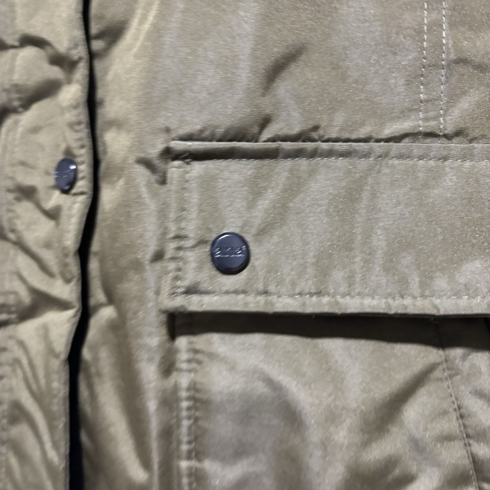 NEW A.N.A Parka Winter Coat Green Size XL Full Zipper Buttons Removable Hood - Picture 9 of 13